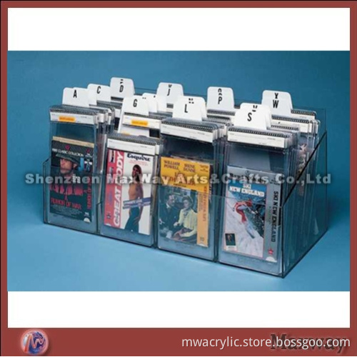 Transparent Skillful Cubic CapaciousAcrylic CD Box
